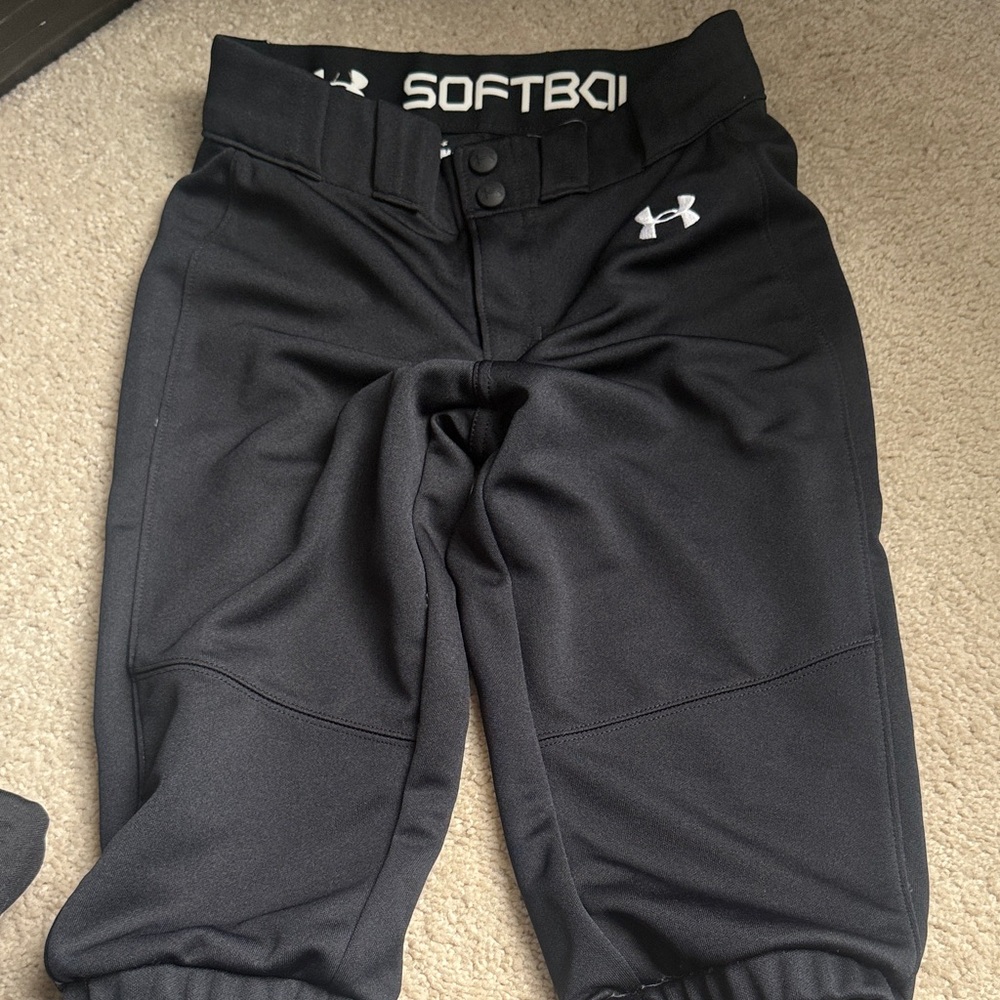 Under Armour Kids Black Athletic Pants